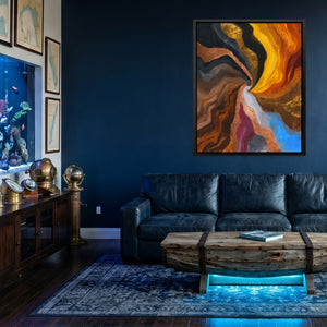 Cloud Storm Sumi-e - Luxury Wall Art