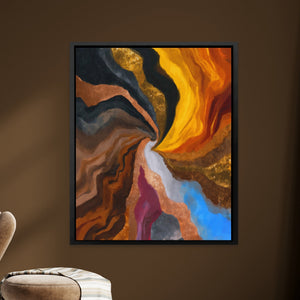 Cloud Storm Sumi-e - Luxury Wall Art