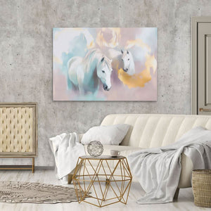 Cloudborne Stallions - Luxury Wall Art