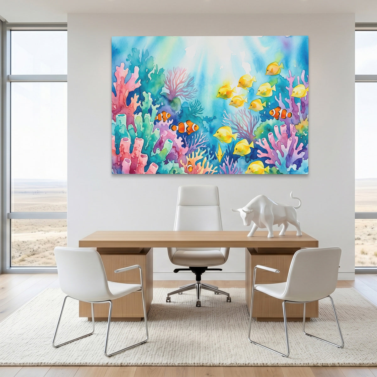 Clownfish Coral Paradise — Clownfish Coral Paradise White Bull Room Land 276