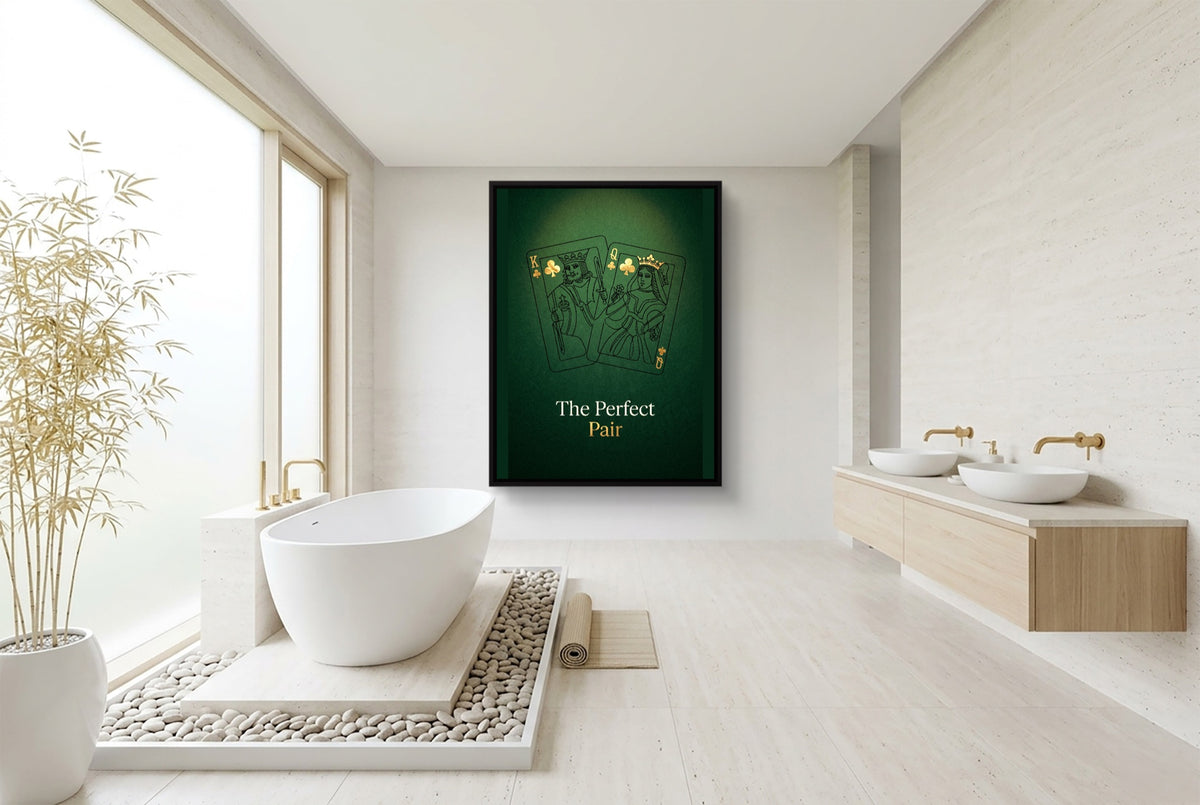 Club Partners — club partners bathroom interior with tub 1port framed black