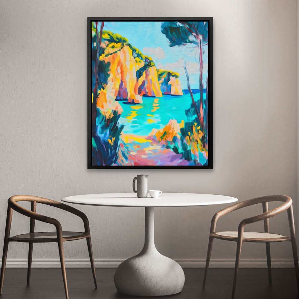Coastal Color Burst - Luxury Wall Art
