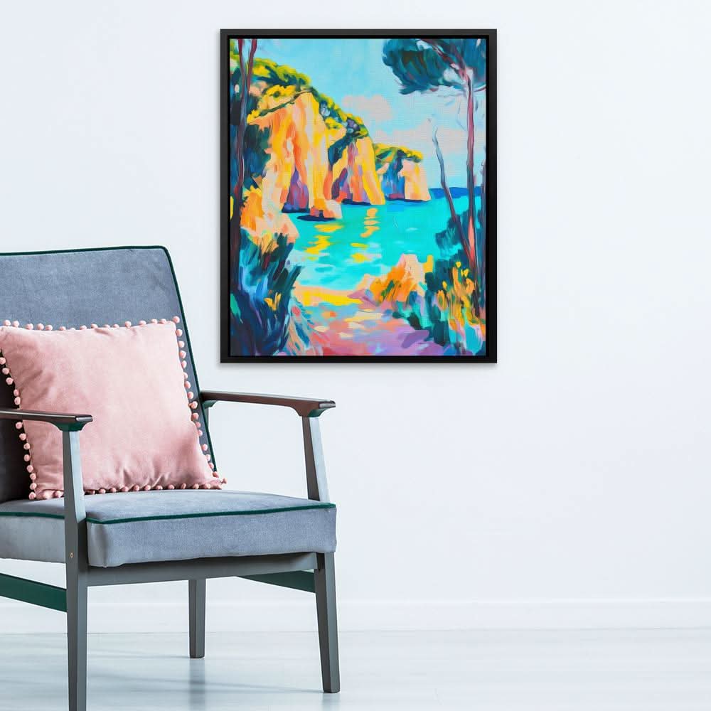 Coastal Color Burst - Luxury Wall Art