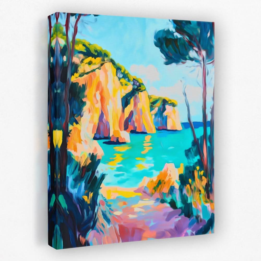 Coastal Color Burst - Luxury Wall Art