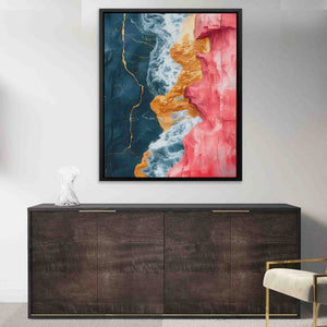 Coastal Layers - Luxury Wall Art