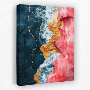 Coastal Layers - Luxury Wall Art