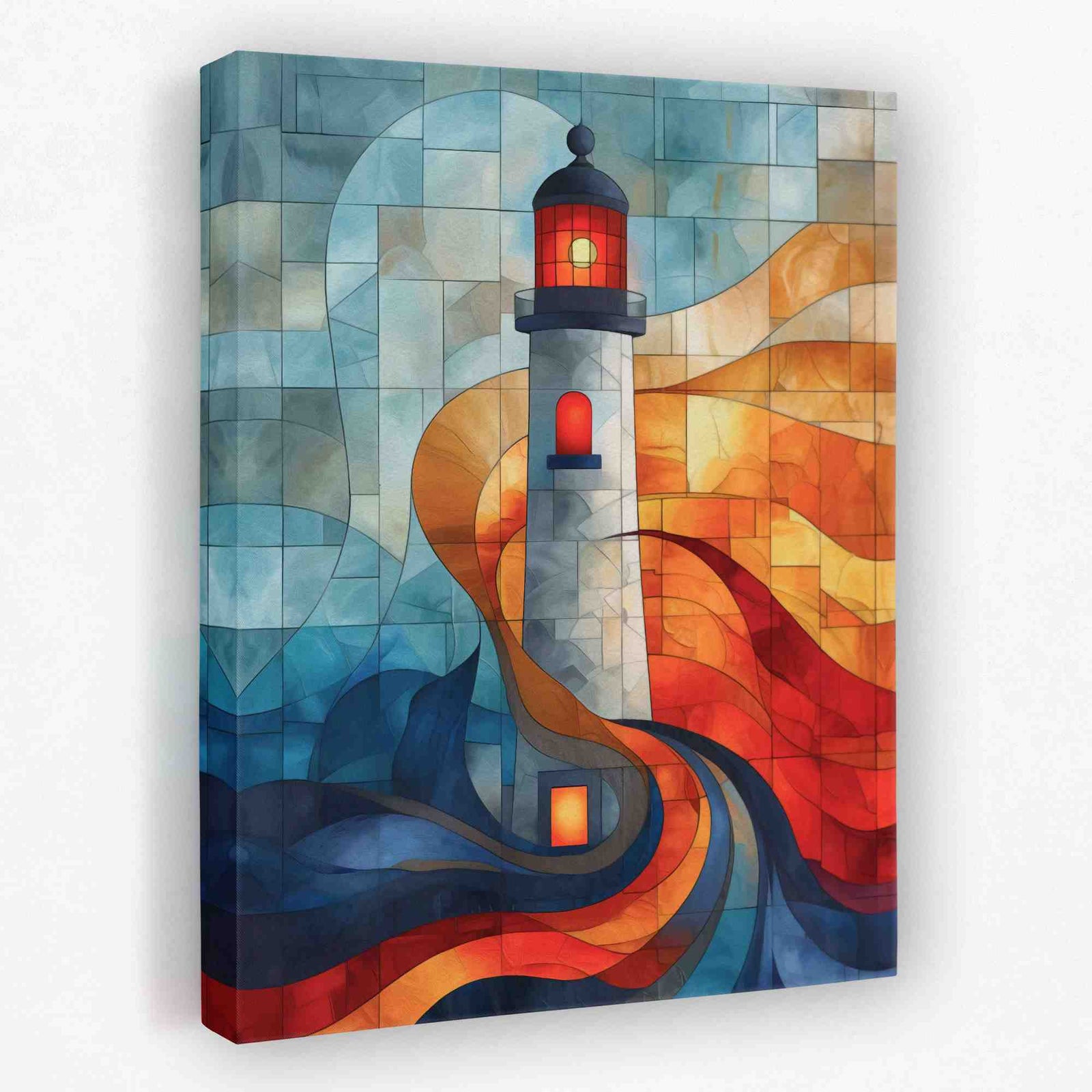 Coastal Lighthouse - Coastal Canvas Wall Art