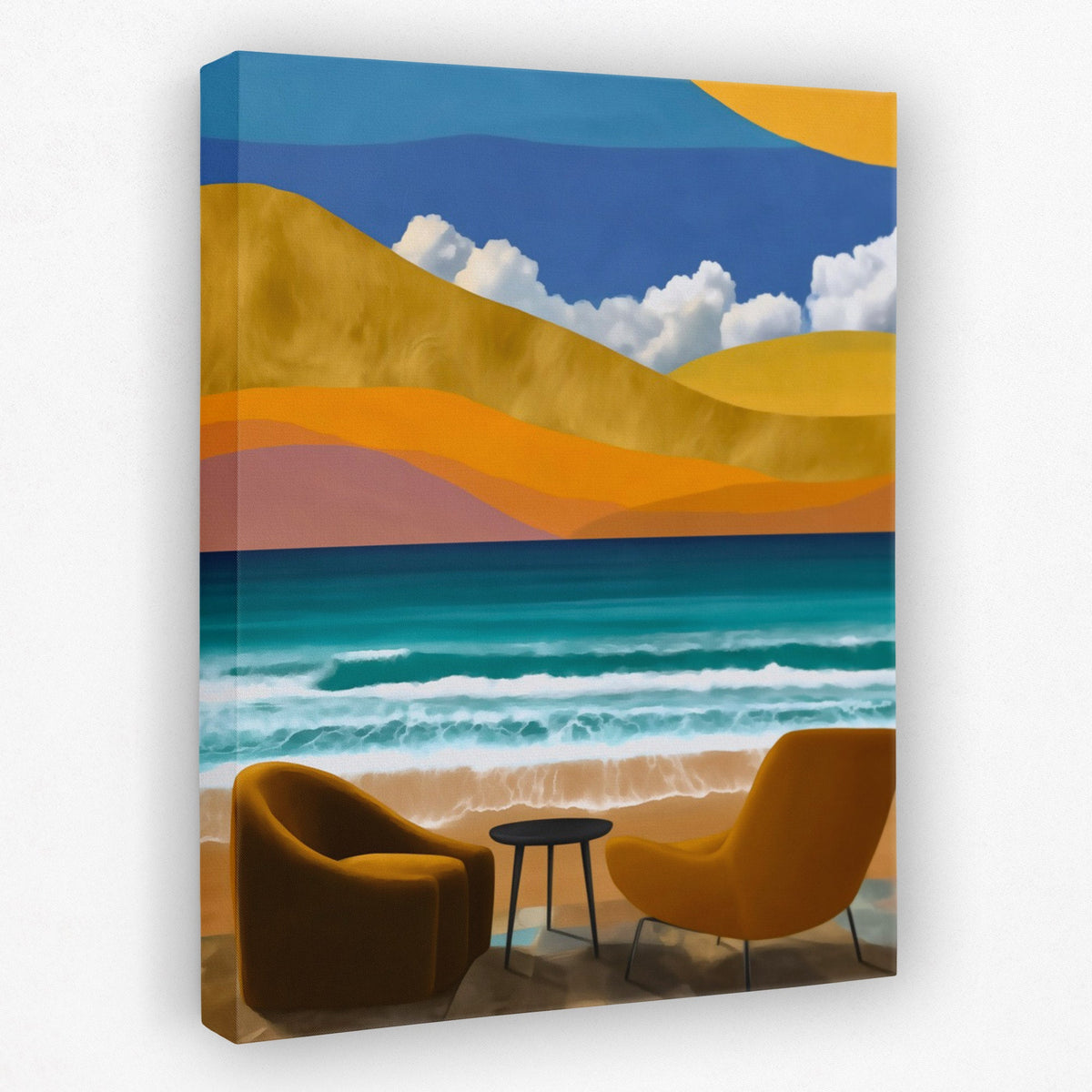 Coastal Living Room - Luxury Wall Art