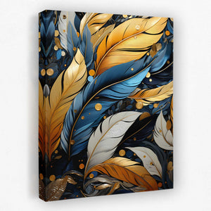 Cobalt Radiance - Luxury Wall Art