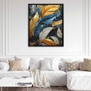 Cobalt Radiance - Luxury Wall Art