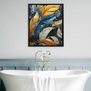 Cobalt Radiance - Luxury Wall Art