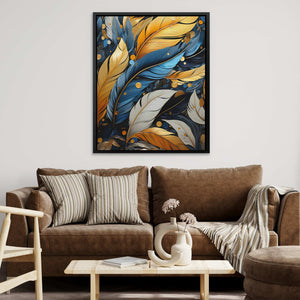 Cobalt Radiance - Luxury Wall Art