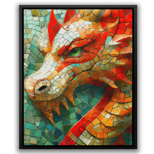 Cobblestone Dragon - Luxury Wall Art