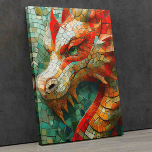 Cobblestone Dragon - Luxury Wall Art