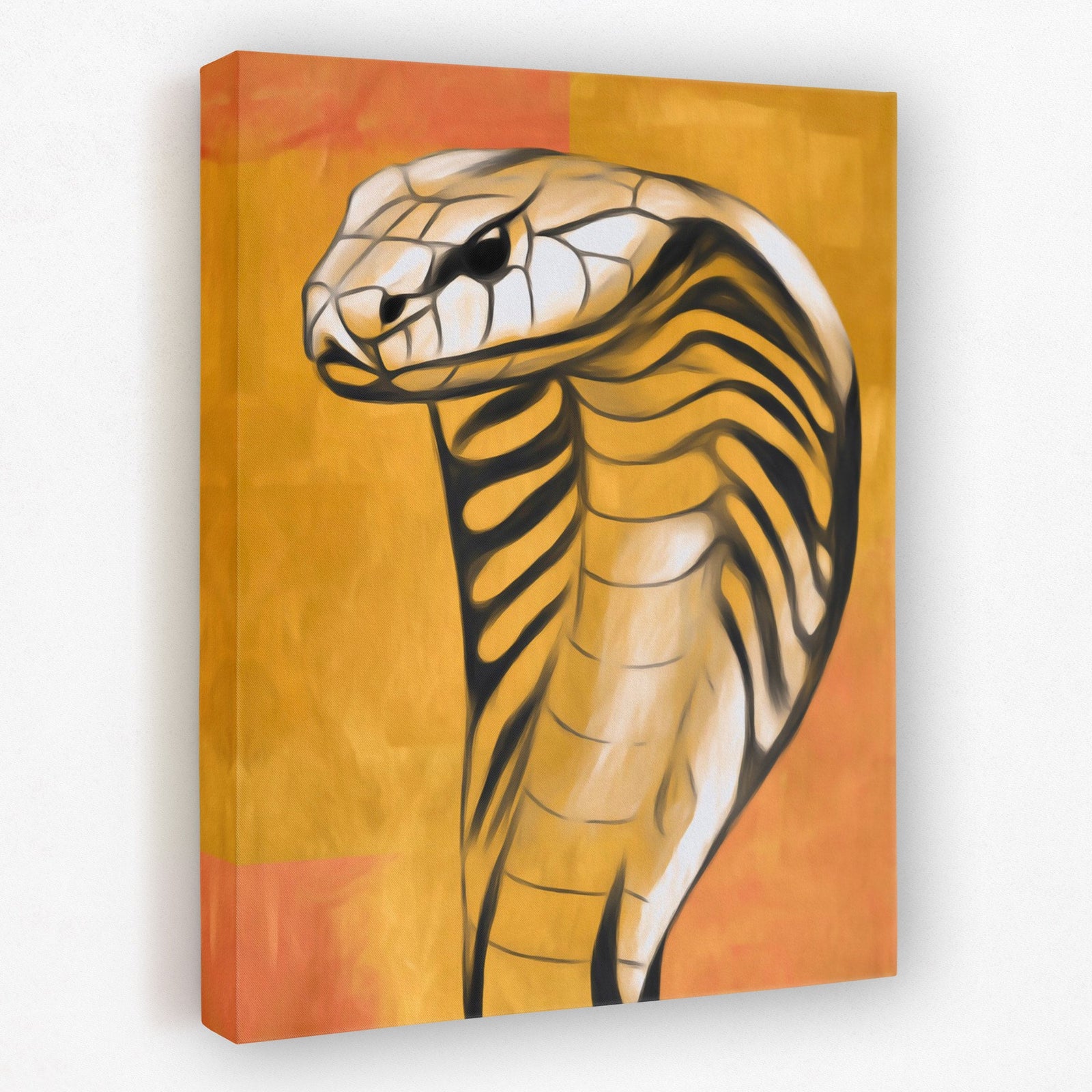 Cobra's Molten Strike - Luxury Wall Art