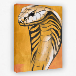 Cobra's Molten Strike - Luxury Wall Art