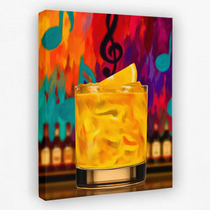 Cocktail Symphony Nights - Luxury Wall Art