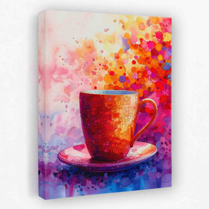 Coffee Watercolor - Luxury Wall Art