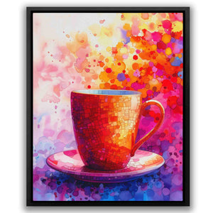 Coffee Watercolor - Luxury Wall Art