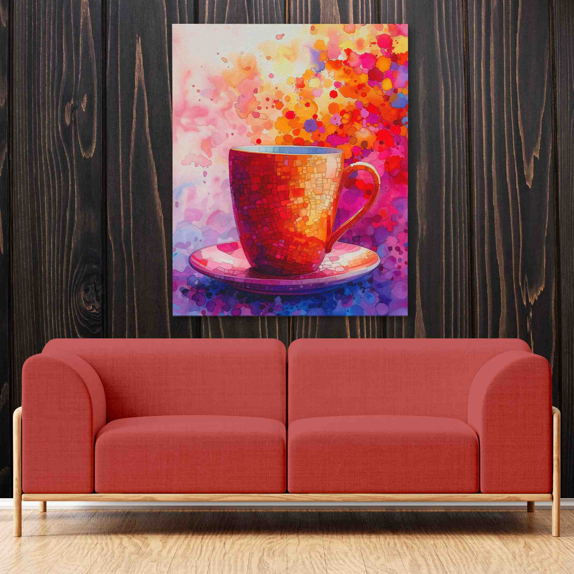 Coffee Watercolor - Luxury Wall Art