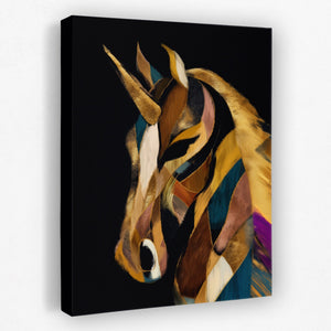 Color Horse Mosaic - Luxury Wall Art