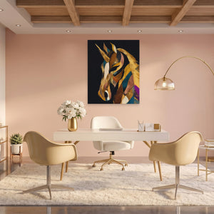 Color Horse Mosaic - Luxury Wall Art