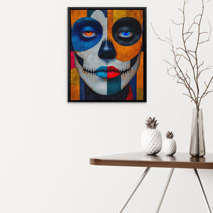 Colorful Day of the Dead - Luxury Wall Art