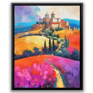 Colorful Fields - Luxury Wall Art