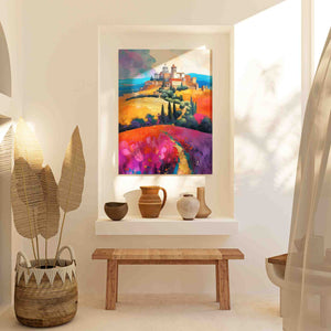 Colorful Fields - Luxury Wall Art