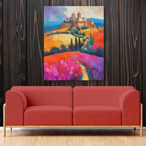 Colorful Fields - Luxury Wall Art