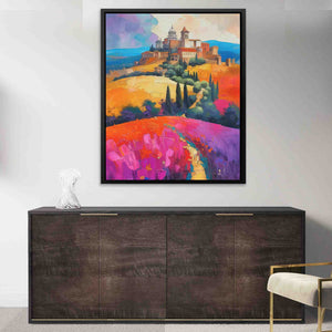 Colorful Fields - Luxury Wall Art