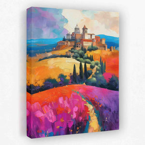 Colorful Fields - Luxury Wall Art