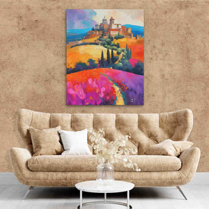 Colorful Fields - Luxury Wall Art