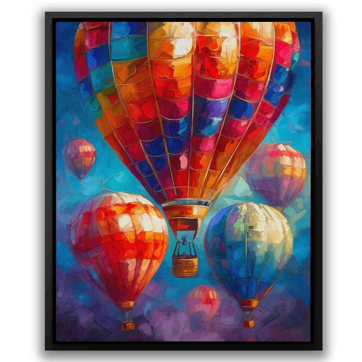 Colorful Heights - Luxury Wall Art