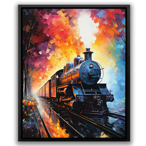 Colorful Locomotion - Luxury Wall Art