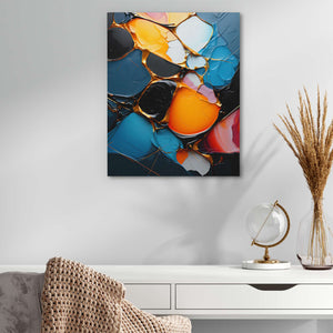 Colorful Patches - Luxury Wall Art