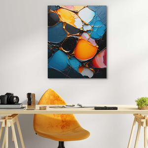 Colorful Patches - Luxury Wall Art