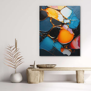 Colorful Patches - Luxury Wall Art