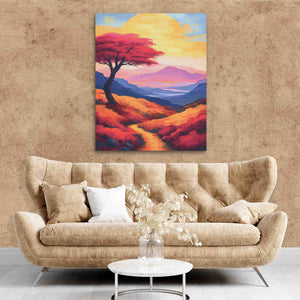 Colorful Prairie - Luxury Wall Art