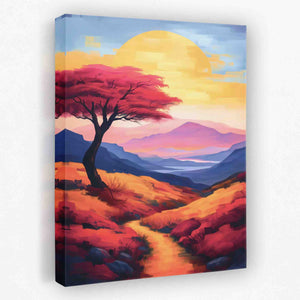 Colorful Prairie - Luxury Wall Art