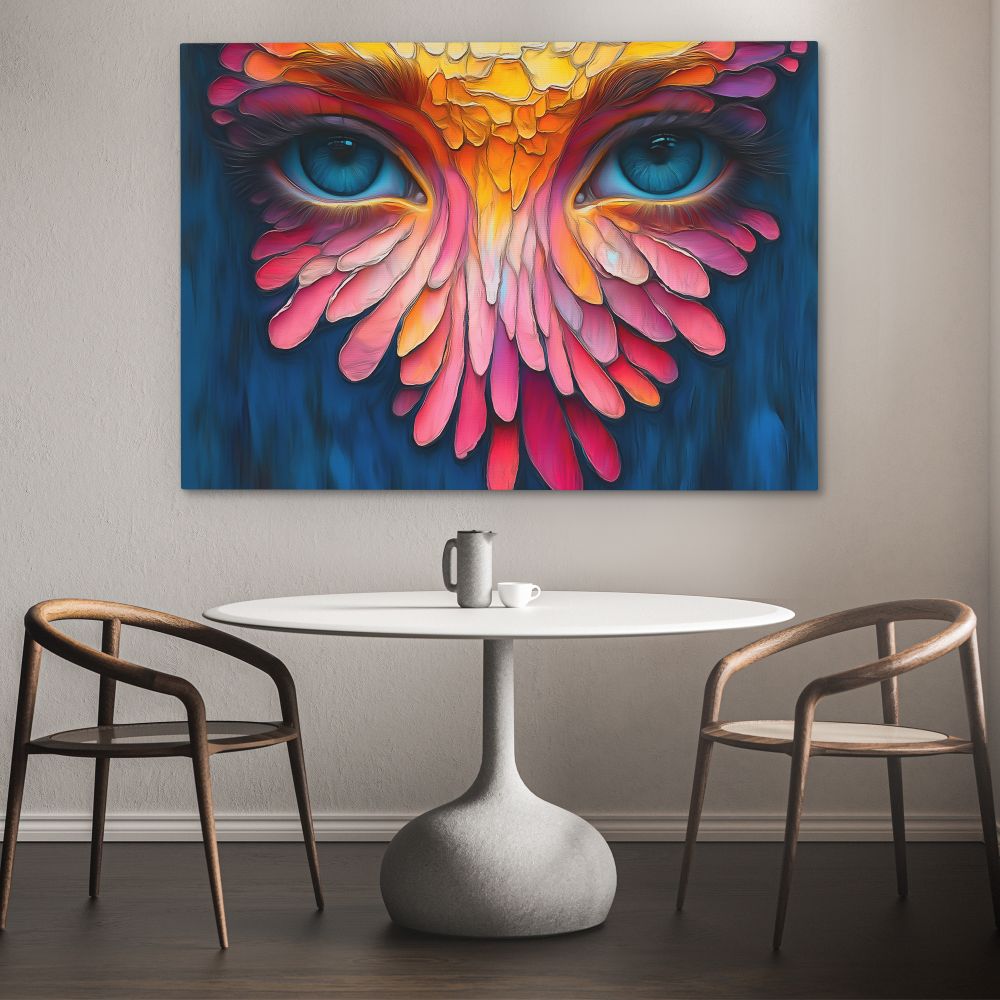 Colorful Soulful Eyes - Luxury Wall Art