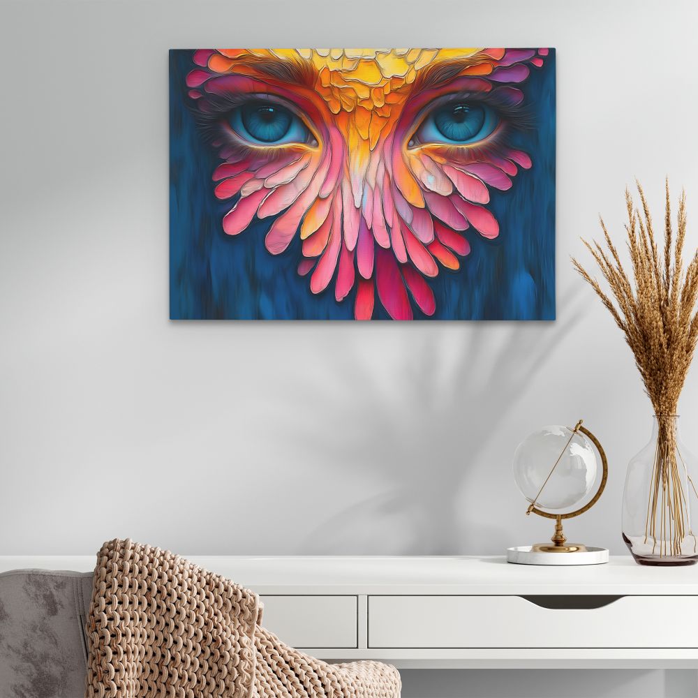 Colorful Soulful Eyes - Luxury Wall Art