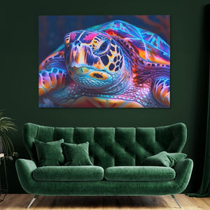 Colorful Turtle - Luxury Wall Art