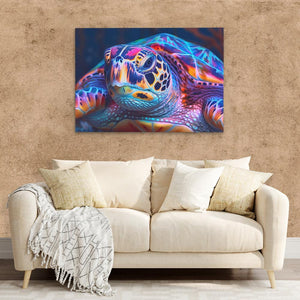 Colorful Turtle - Luxury Wall Art