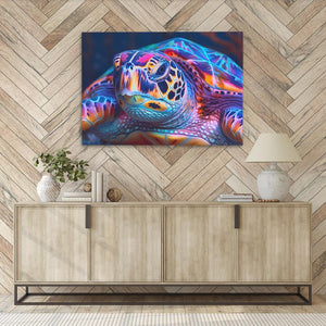 Colorful Turtle - Luxury Wall Art