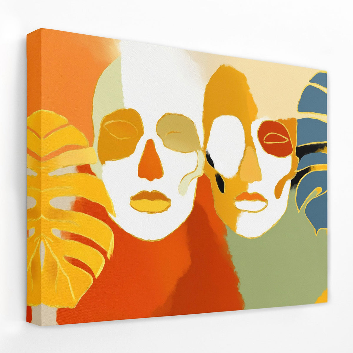 Companions in Amber - Luxury Wall Art