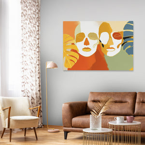 Companions in Amber - Luxury Wall Art