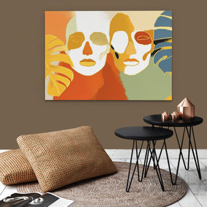 Companions in Amber - Luxury Wall Art