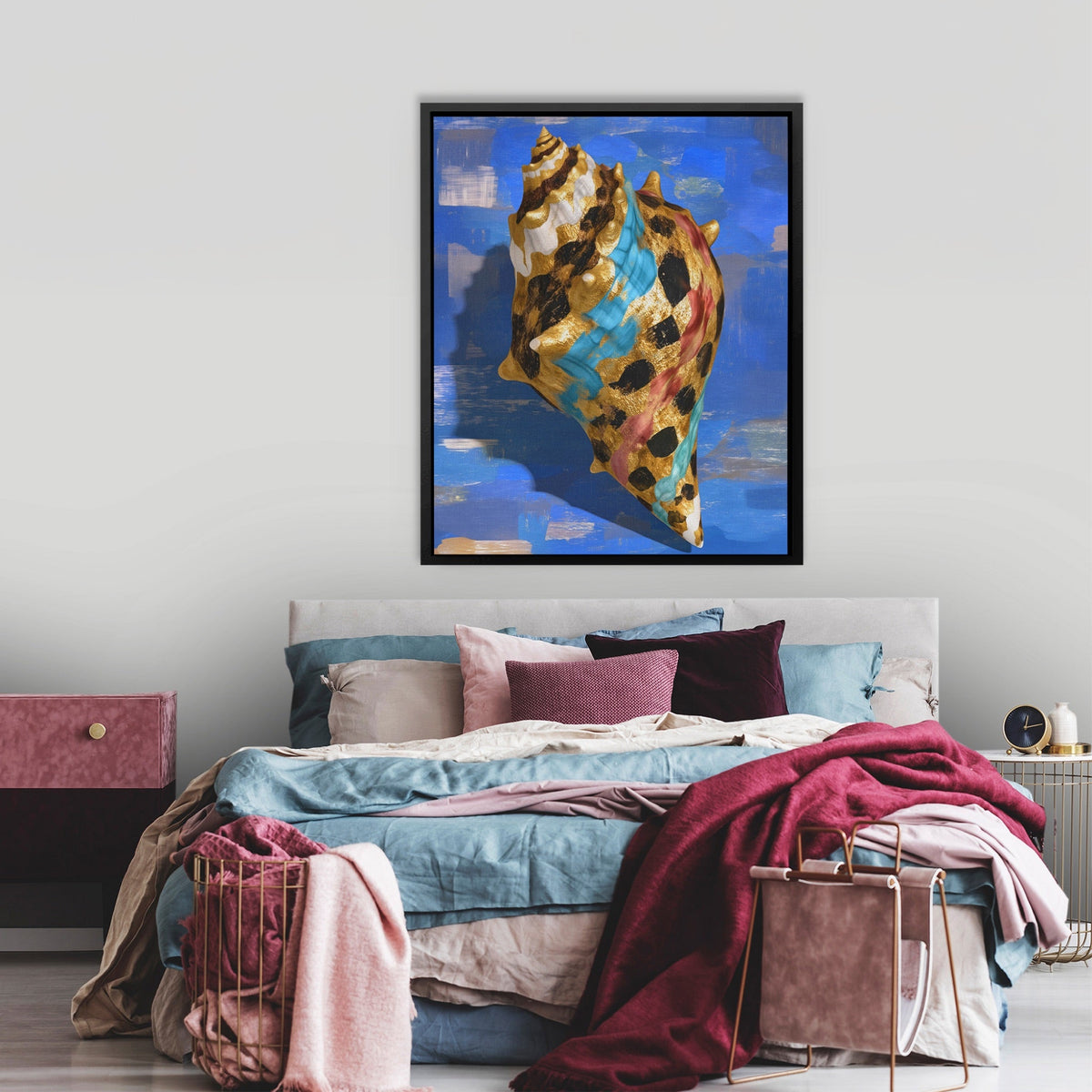 Conch Shell Minimalist - Luxury Wall Art