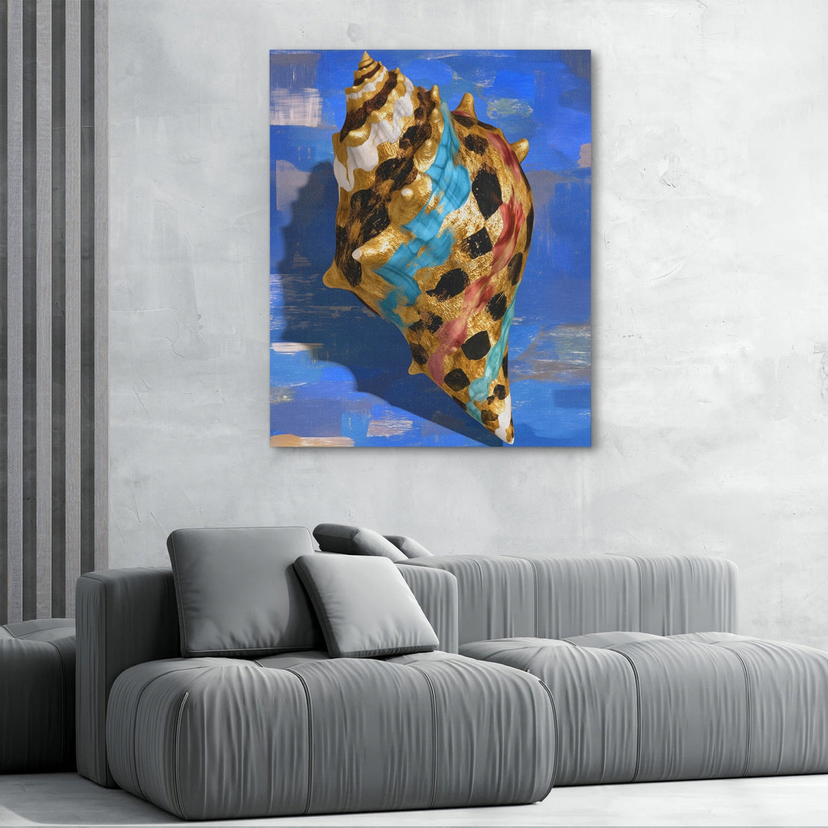 Conch Shell Minimalist - Luxury Wall Art